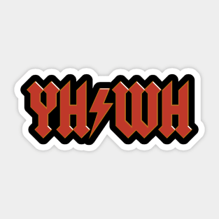 YHWH Sticker